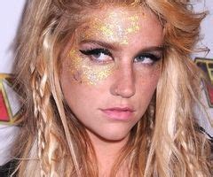 kesha hair | Kesha makeup, Kesha hair, Festival makeup glitter