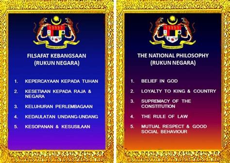 Importance Of Rukun Negara / Promoting National Unity In Malaysian Public Schools Free Essay ...