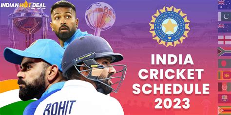 India Cricket Schedule 2023 | Full List of Upcoming Matches