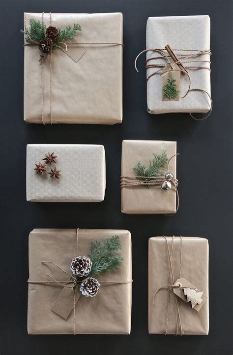 311 best Natural Rustic Gift Wrapping images on Pinterest | Christmas ...