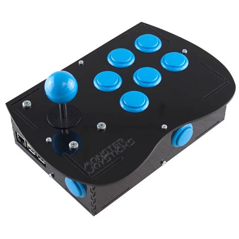 Deluxe Arcade Controller Kit for Raspberry Pi - Ice Blue
