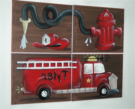 15 The Best Fire Truck Wall Art