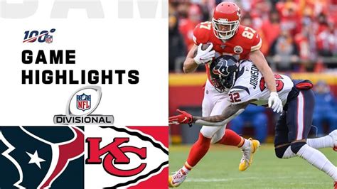 Texans Vs. Chiefs Divisional Round Highlights | NFL 2019 Playoffs » NFL ...