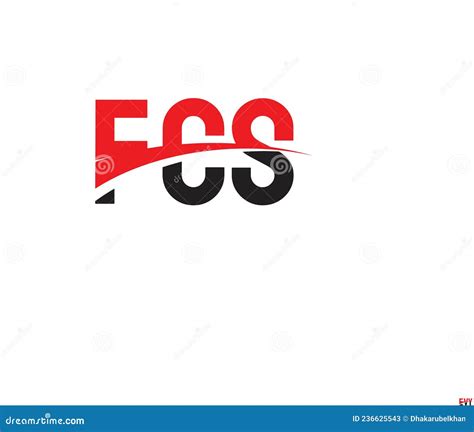 FCS Letter Initial Logo Design Vector Illustration Stock Vector - Illustration of mark ...