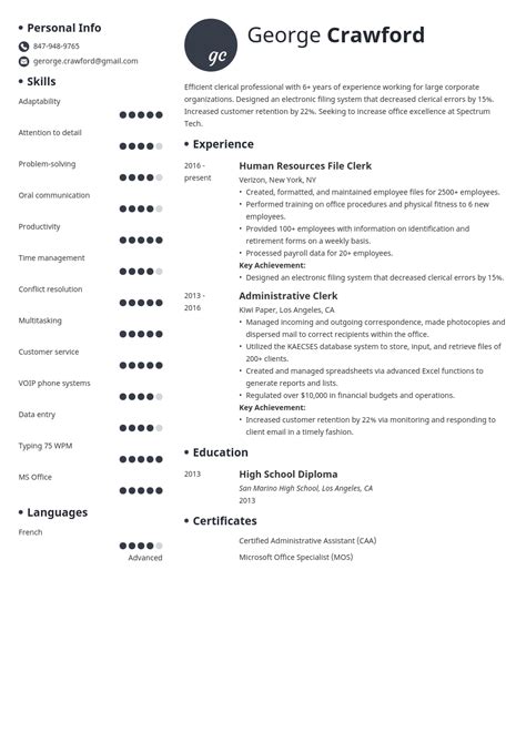 Clerical Resume: Examples & Writing Guide [20+ Tips]