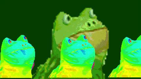 Rainbow Frog Gif Transparent