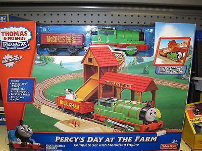 THOMAS & FRIENDS Trackmaster PERCY'S DAY AT THE FARM New in Box | #524358784