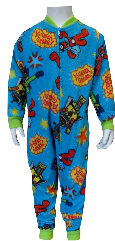 Nickelodeon Yo Gabba Gabba Sleeper Toddler Pajama | Toddler pajamas, Yo gabba gabba, Boys pajamas