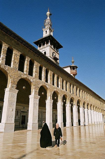 The Minaret of the Bride, Umayyad Mosque in old Damascus, Syria ...