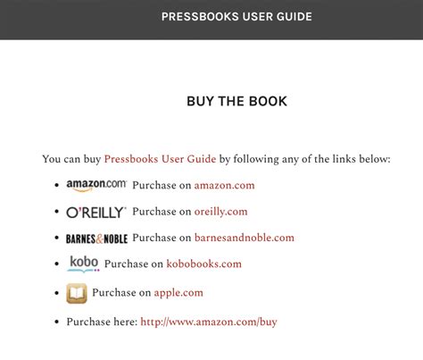 Publish – RVCC Pressbooks User Guide