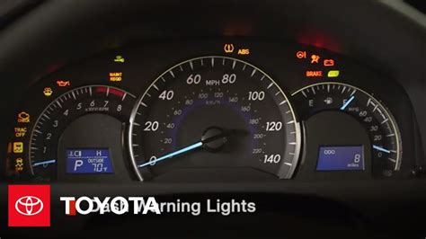 Toyota Sequoia Warning Lights On Dashboard