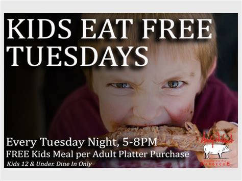 Kids Eat Free Tuesday 2024 - Tamra Florance