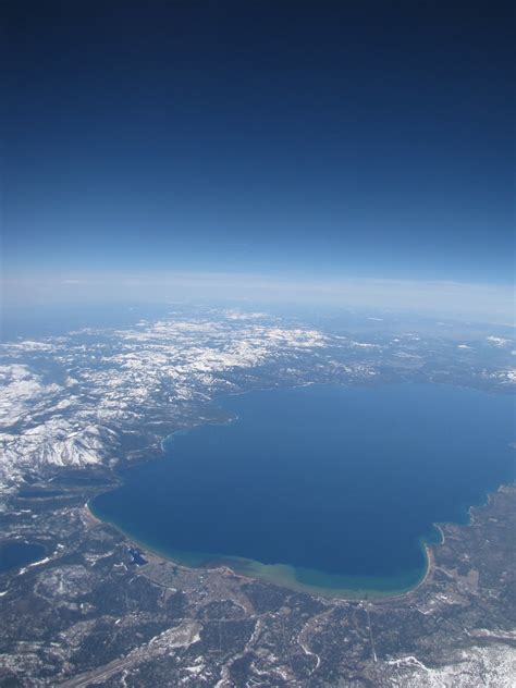 Lake Tahoe aerial view | visitrenotahoe.com