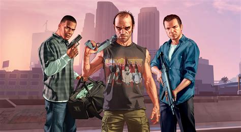 #795801 Michael De Santa, Franklin Clinton, Trevor Phillips, GTA 5 ...