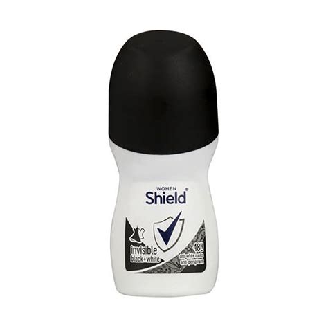 Shield Women Antiperspirant Roll On Invisible For Black + White Diamond 50ml - Med365