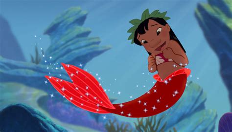 Lilo by Alec [©2015-2016 aleand13] | Mermaid disney, Disney crossovers, Disney art