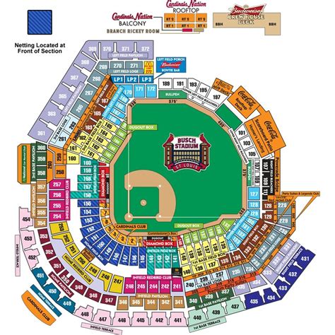 The Awesome and also Interesting busch stadium seating chart with rows ...