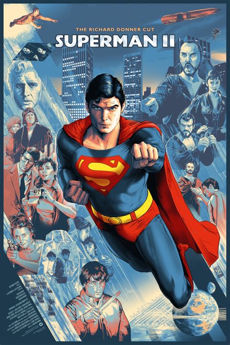 Superman II - Lester And Donner Cut | Poster By Aurelio Lorenzo