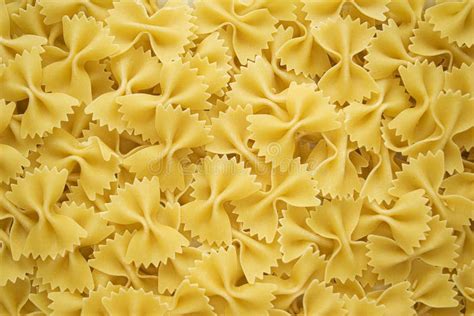 Dried Farfalle Bow Tie Pasta Stock Image - Image: 13161751