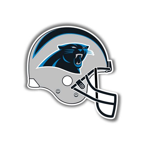 Carolina Panthers – Helmet – Temporary Tattoo – Biggest Decal Shop