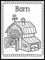 Barn Coloring Page  The Art Kit sketch template