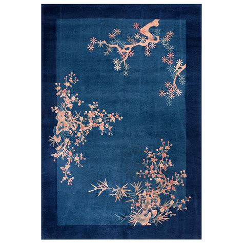 Antique Chinese, Art Deco Rug For Sale at 1stDibs