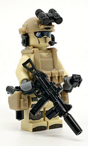 Special Forces Soldier "Sandstorm" - Modern Brick Warfare Custom Minifigure Modern Brick Warfare ...