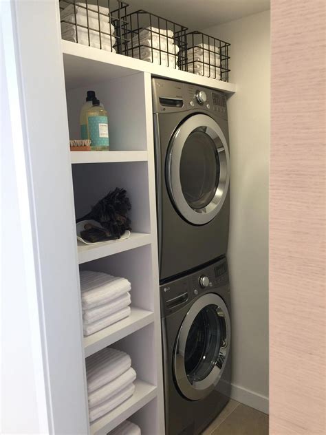 Laundry Room Designs With Stackable Washer Dryer - Image to u