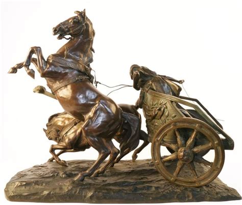 Giuseppe Ferrari Giuseppe Ferrari 19th Century Bronze, Horse and Chariot $7,500 | Horse ...