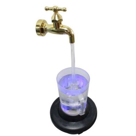 Magic Water Tap Faucet Fountain - Floating in Air with Color LED ...