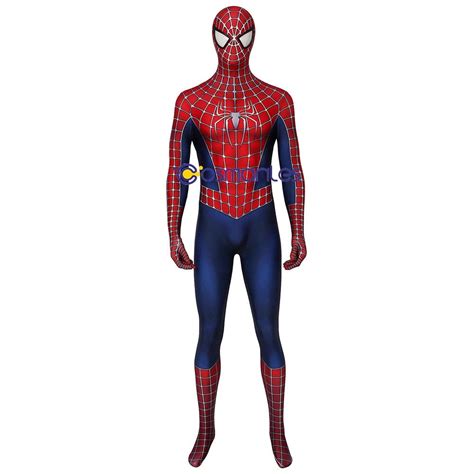 Tobey Maguire Cosplay Costume Spider-man 2 Suit