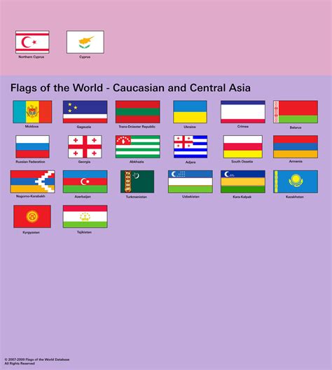 Flags of the Central Asia by DennisGon12 on DeviantArt