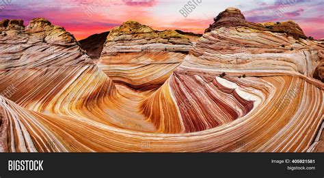 Sunset Over Wave Image & Photo (Free Trial) | Bigstock