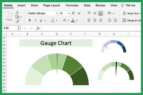 How To Make A Gauge Chart In Excel (Windows + Mac)