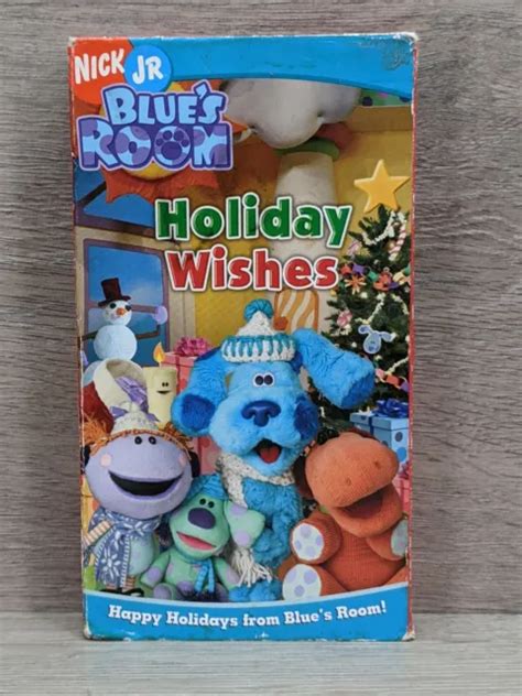 Blues Clues Blues Room Holiday Wishes Vhs Video Tape Nick Jr | The Best ...