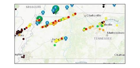 Tornado Damage Map - Clarksville Online - Clarksville News, Sports ...