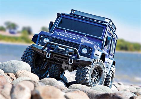 Traxxas TRX-4 1/10 4WD RTR Land Rover Defender D110 Scale Trail Crawler ...