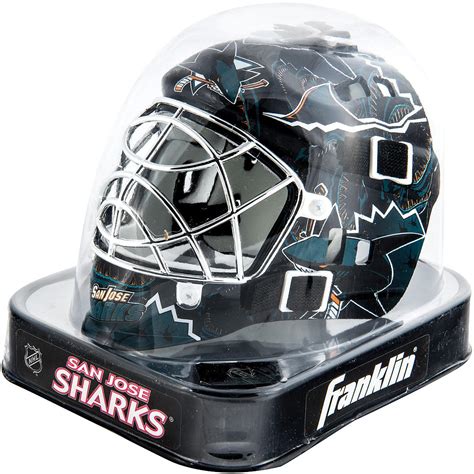 Franklin NHL San Jose Sharks Mini Goalie Mask | eBay