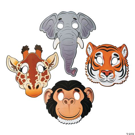 Zoo Animal Masks | Oriental Trading