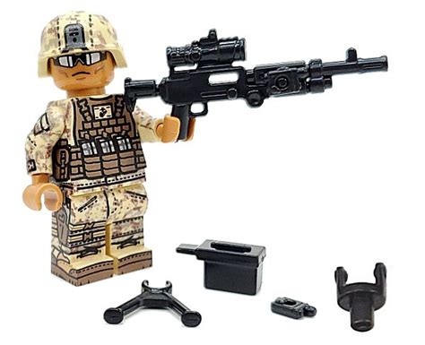 BrickArms® M240B-USMC w/PEQ + Bipod & Ammo Can