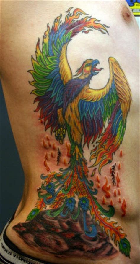 Phoenix rising from ashes tattoo - Tattooimages.biz