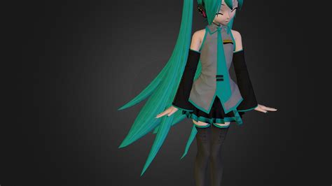 Hatsune Miku 3d Print