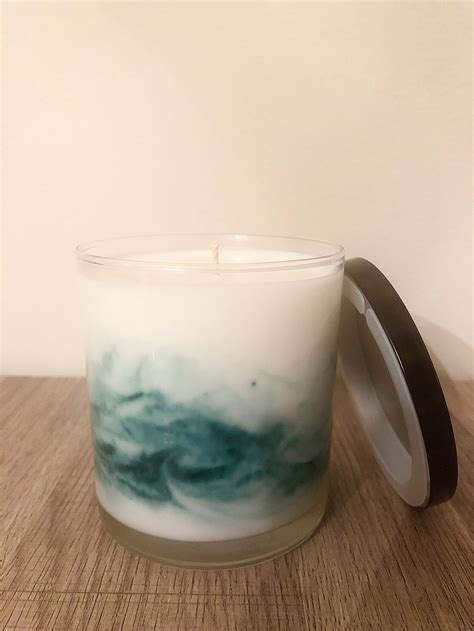 Marble Candle - Etsy