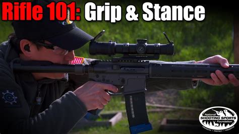 Rifle Grip & Stance – Rifle 101 with Top Shot Chris Cheng | ARO News