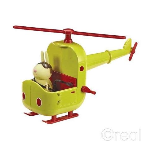 New Peppa Pig Miss Rabbit's Helicopter & Pilot Figure Vehicle Official Licensed | #1781683254