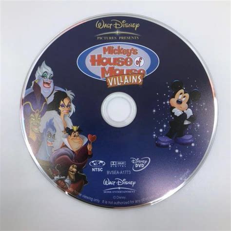 Mickey's House of villains DVD, Music & Media, CDs, DVDs & Other Media on Carousell