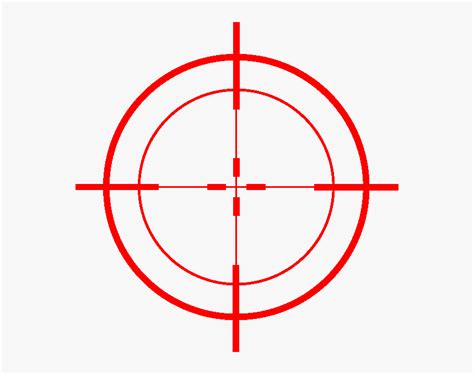 Camera Cross Hairs , Png Download - Red Sniper Scope Png, Transparent Png - kindpng