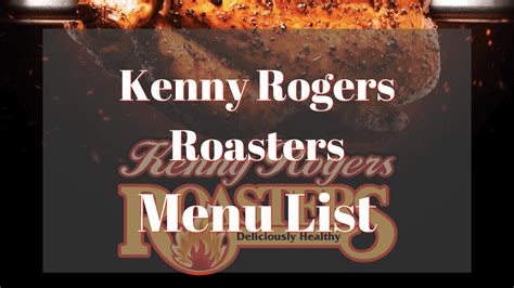 Kenny Rogers Menu Prices Philippines 2024 [Updated] — All About ...