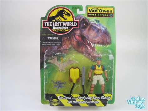 1996 Kenner Jurassic Park The Lost World Nick Van Owen Video Expert (1B)