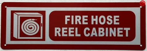 FIRE HOSE REEL CABINET SIGN | HPD SIGNS - THE OFFICIAL STORE